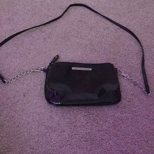 Cute simple black crossbody bag